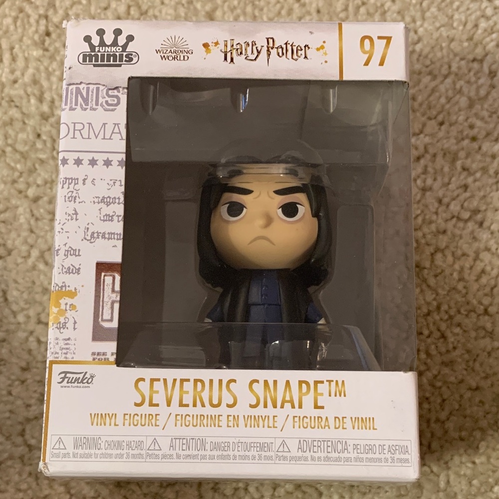 Funko Minis Severus Snape 97 Harry Potter Vinyl Figure-Wizarding World (New)